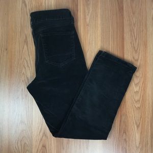 NYDJ corduroy Black Skinny Jeans Size 4P